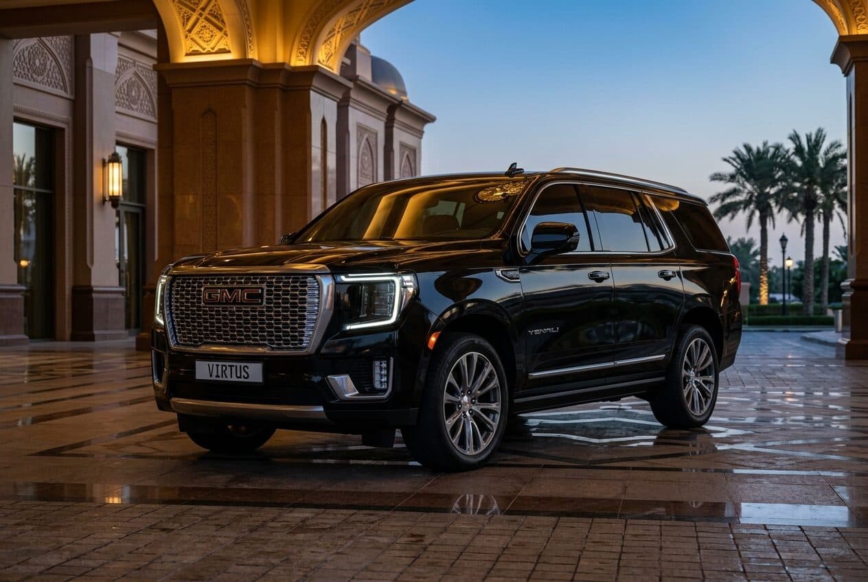 Vehicle from the Virtus fleet in Abu Dhabi