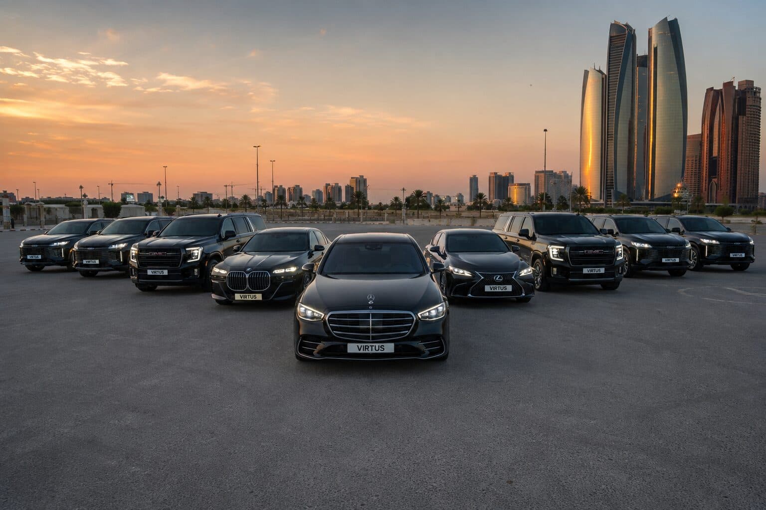 Virtus Limousine chauffeur service, Abu Dhabi